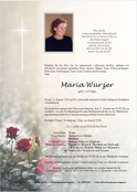 Maria Wurzer
